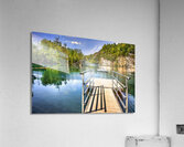 Meads Quarry Lake Knoxville TN Acrylic Print