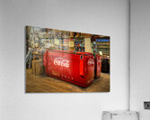 Antique Soft Drink Cooler Acrylic Print