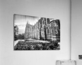 Duke Chapel Architecture in Black and White – Durham NC Acrylic Print