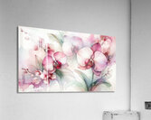 Ethereal Blooms – Radiant Orchids Acrylic Print
