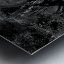 Newland Waterfalls in Grayscale Metal print