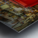 Antique Soft Drink Cooler Metal print