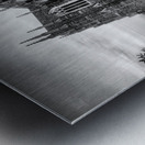 Duke Chapel Architecture in Black and White – Durham NC Metal print