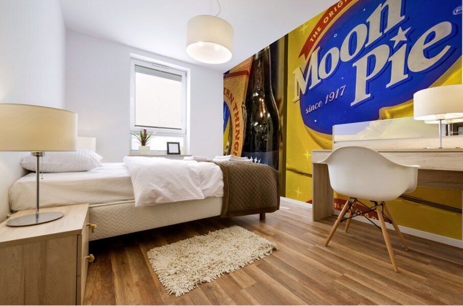 RC and a Moon Pie or Two Mural print