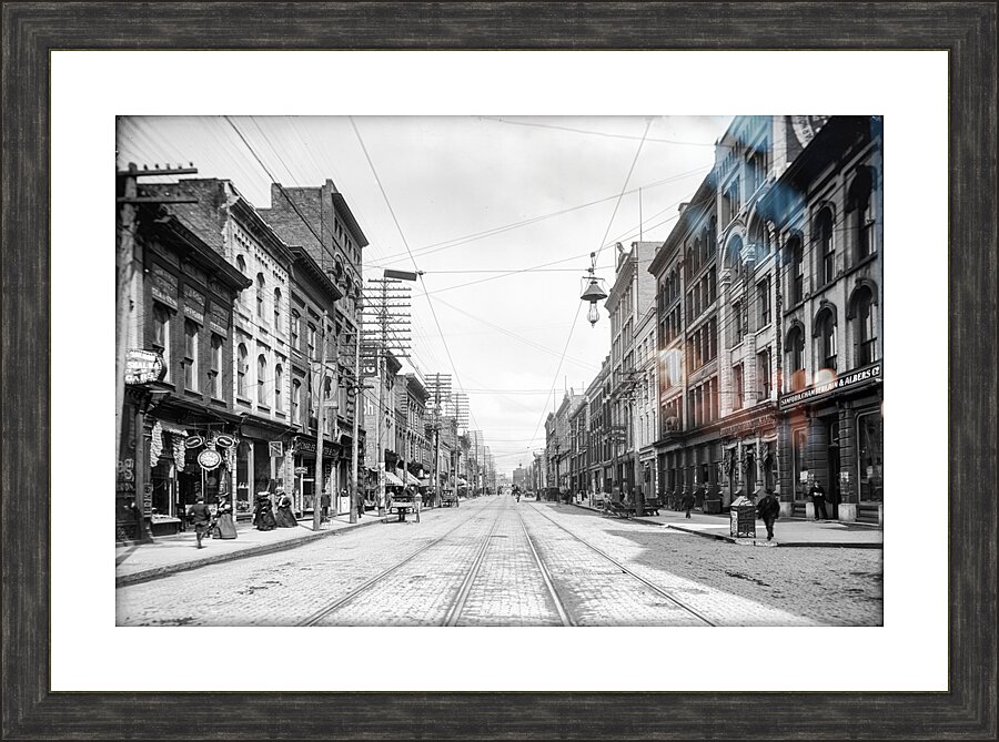 Knoxville TN Early 1900s Picture Frame print