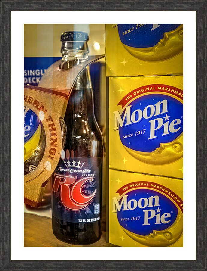 RC and a Moon Pie or Two Picture Frame print