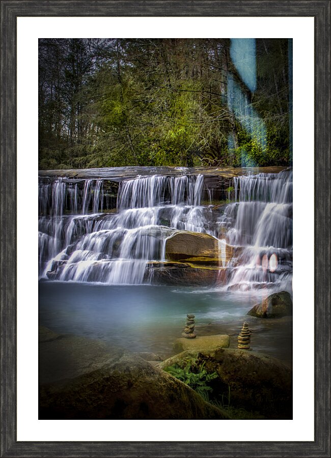 French Broad Falls Picture Frame print