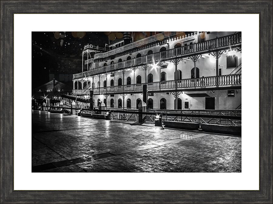 Georgia Queen at Historic Savannah Georgia Picture Frame print