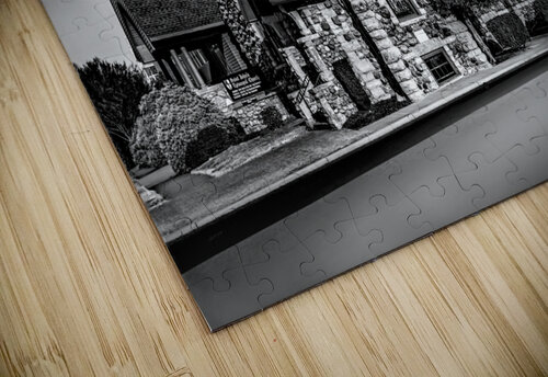St. Johns Episcopal Church Grayscale Shelia Hunt Photography puzzle