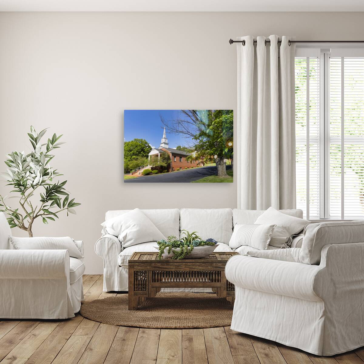 Fall Creek Baptist Church 1 Reproduction