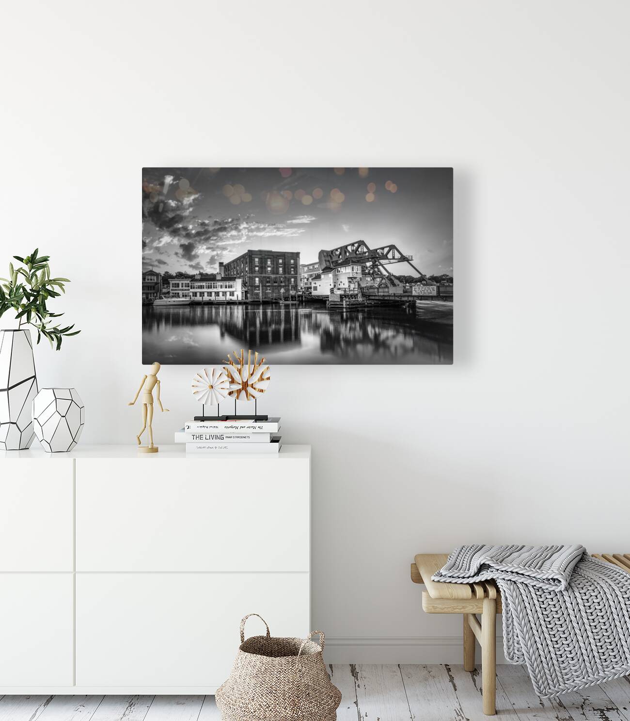 Mystic River Bascule Bridge Reproduction