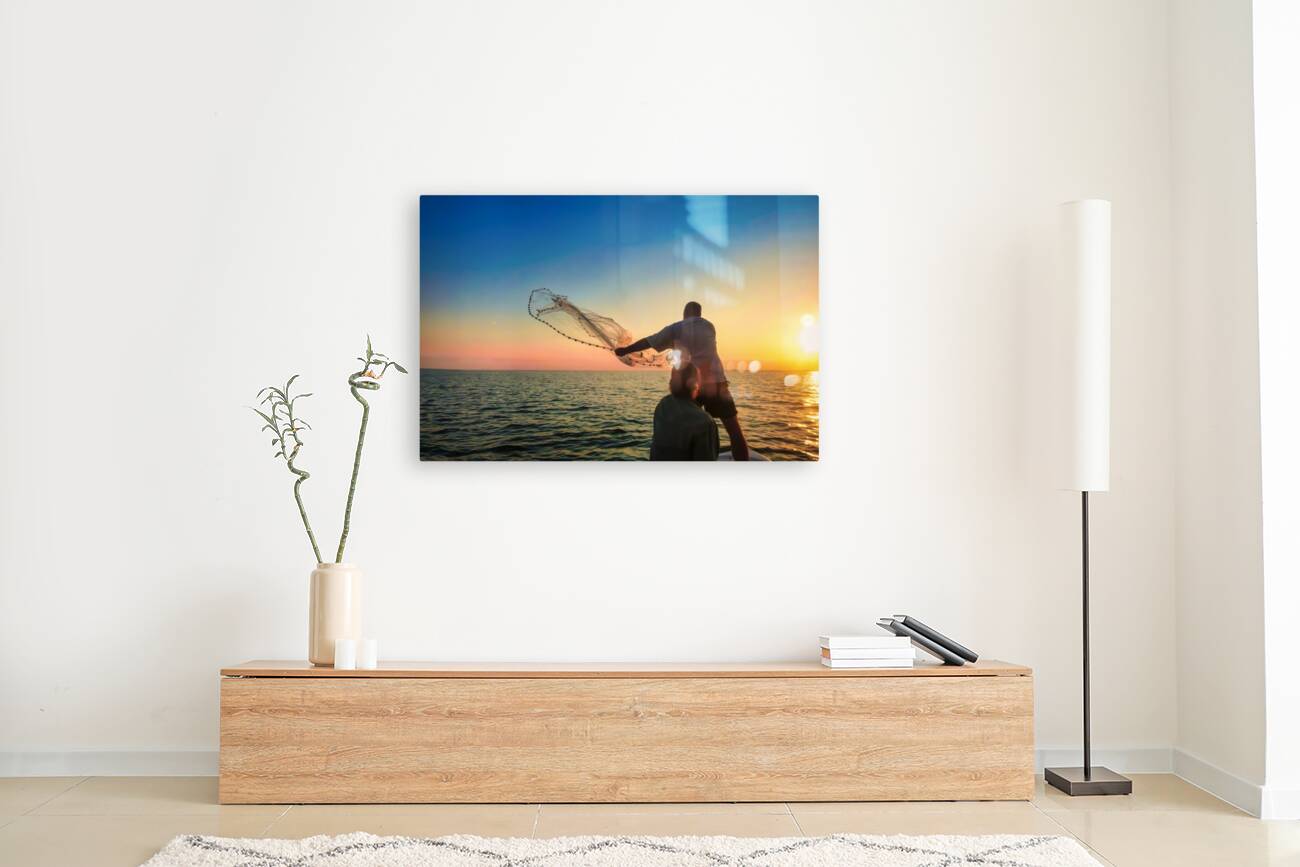 Cast Your Net Upon the Waters Reproduction