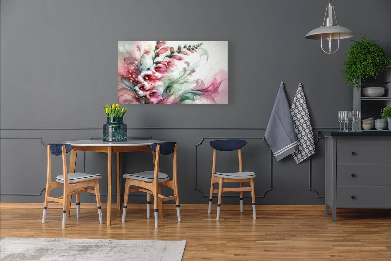 Ethereal Blooms – Whispering Foxgloves Reproduction