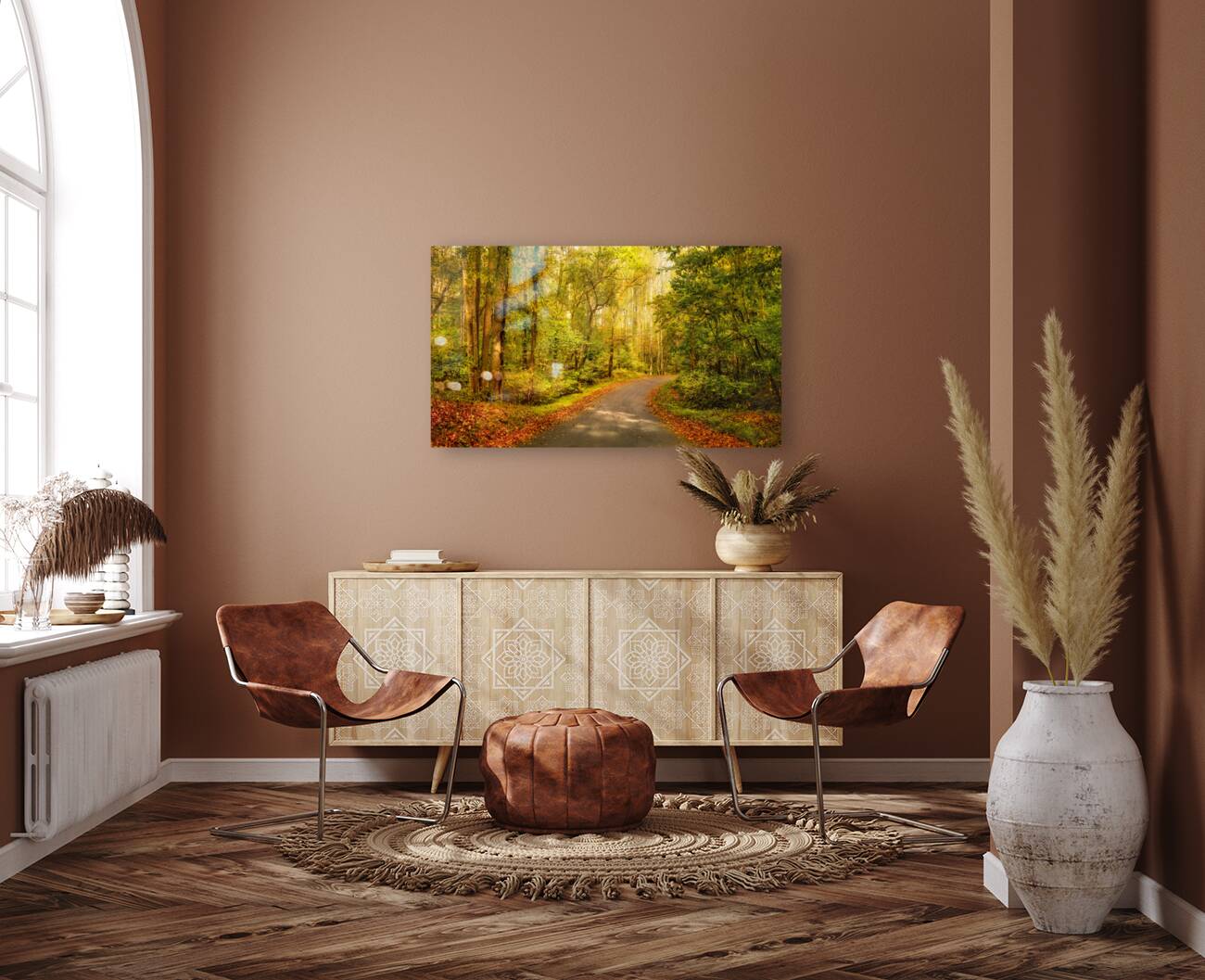 Backroads of Appalachia in Autumn Reproduction