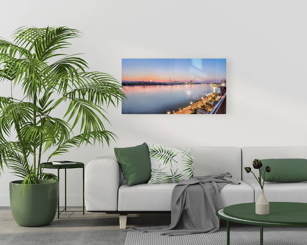 Majestic Sunrise on the Savannah River Reproduction