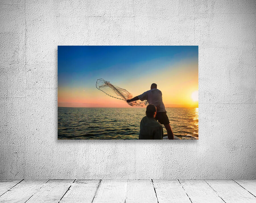 Cast Your Net Upon the Waters Wall Preview