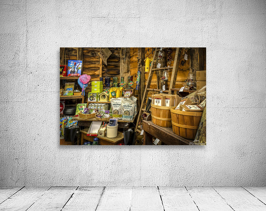 Vintage Country Store Treasures Wall Preview