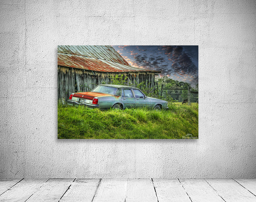 Abandoned in Tennessee Farm Country Wall Preview