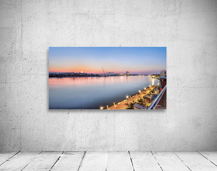Majestic Sunrise on the Savannah River Wall Preview