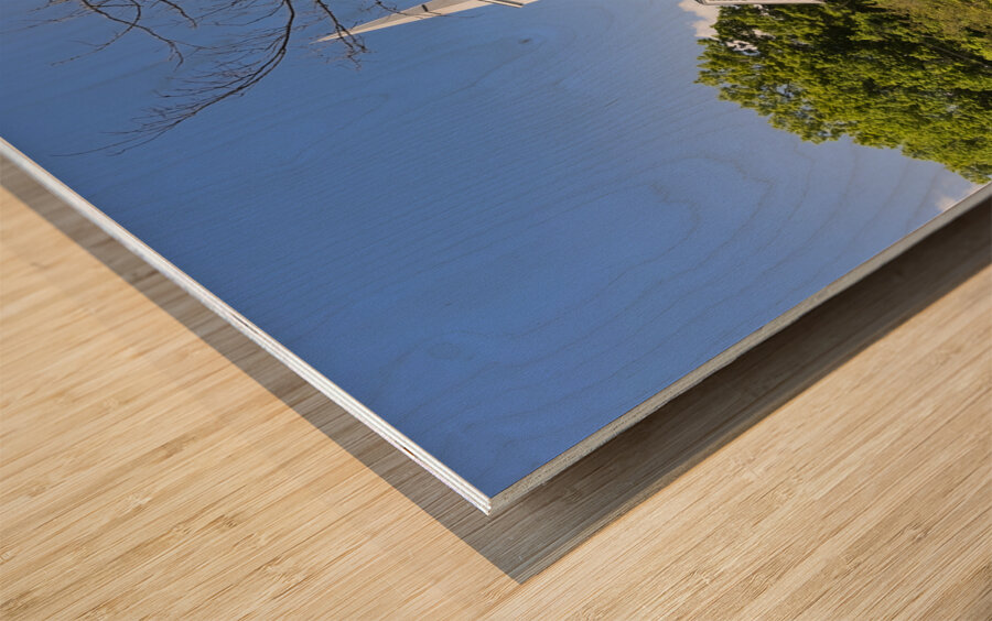 Fall Creek Baptist Church 1 Wood print