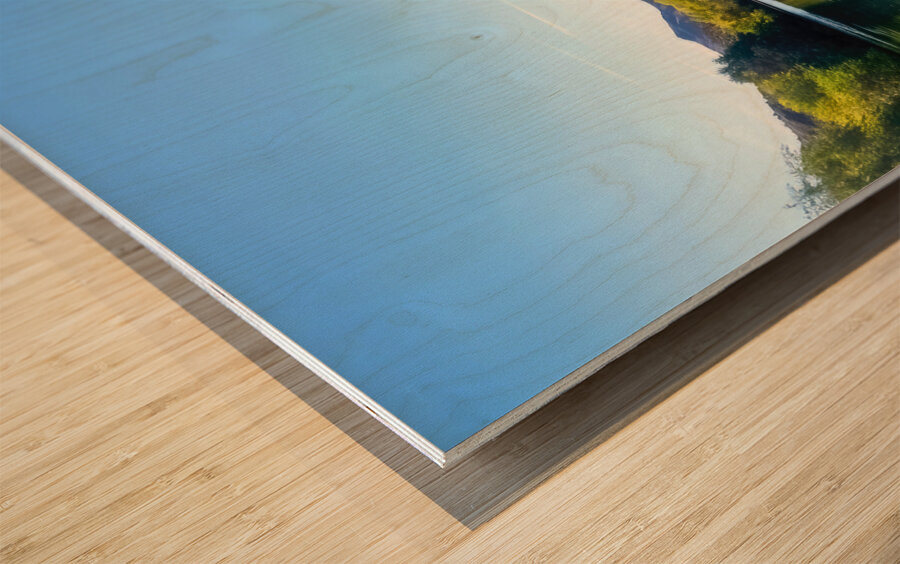 Snake River Pacific NW Wood print