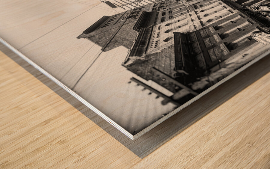 Knoxville TN Early 1900s Wood print