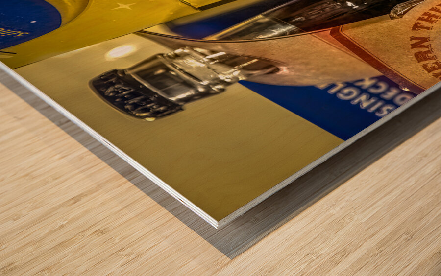 RC and a Moon Pie or Two Wood print