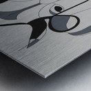 La Vache N°2  Metal print