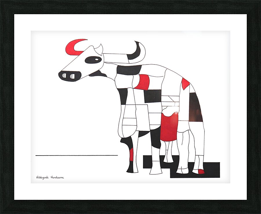 La Vache III Picture Frame print