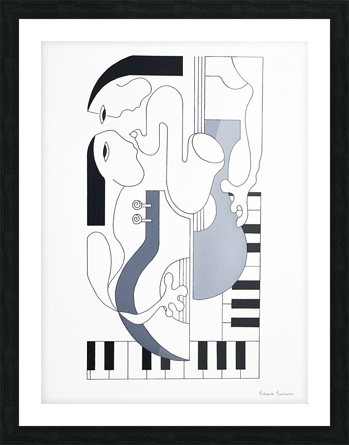 Connexion Musicale  Picture Frame print