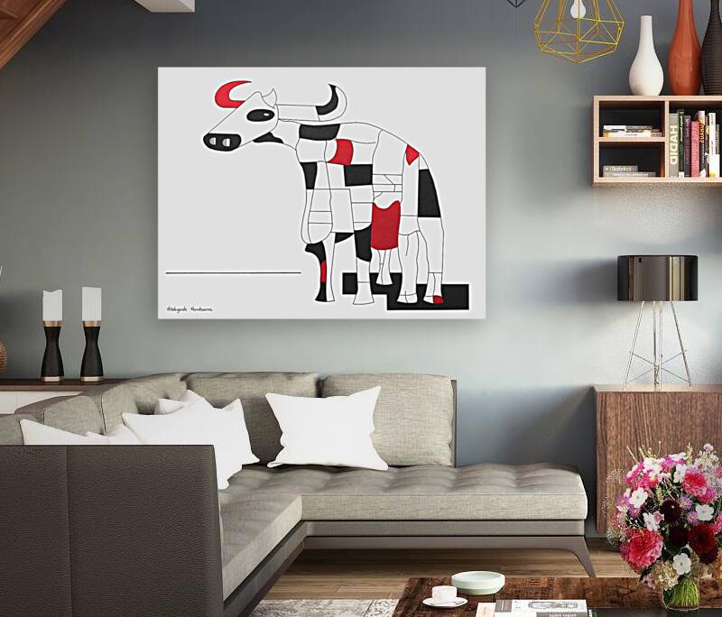 La Vache III Reproduction