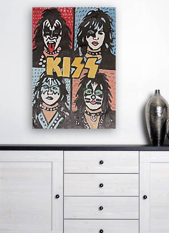 KISS   Pop Rock Icons 1 by Kassem Berjawi