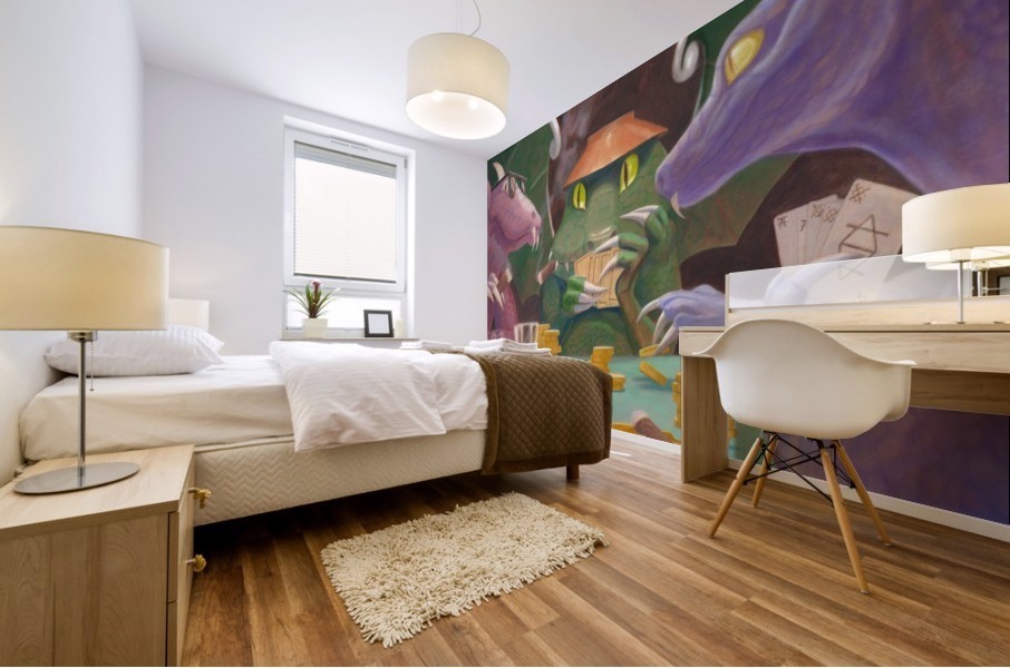 The Raise Mural print