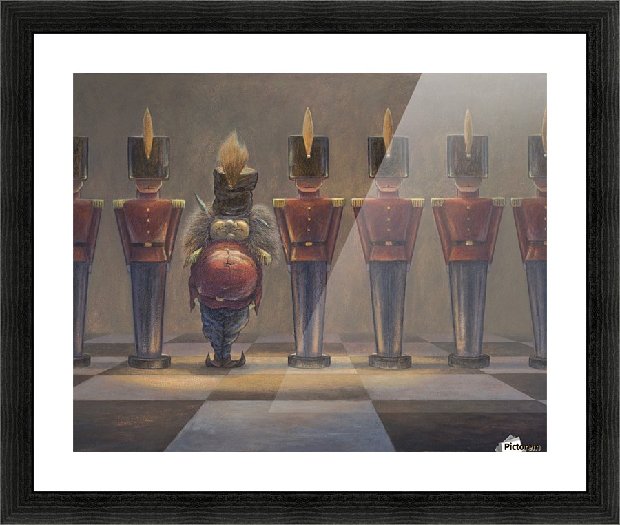 Icognito Picture Frame print