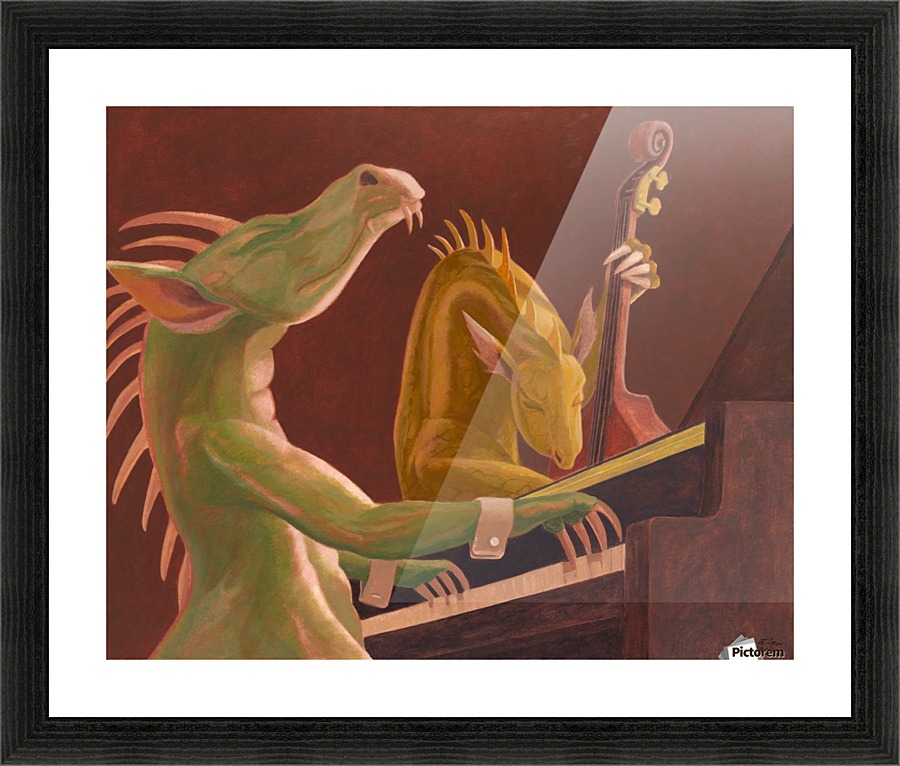 The Duo Picture Frame print
