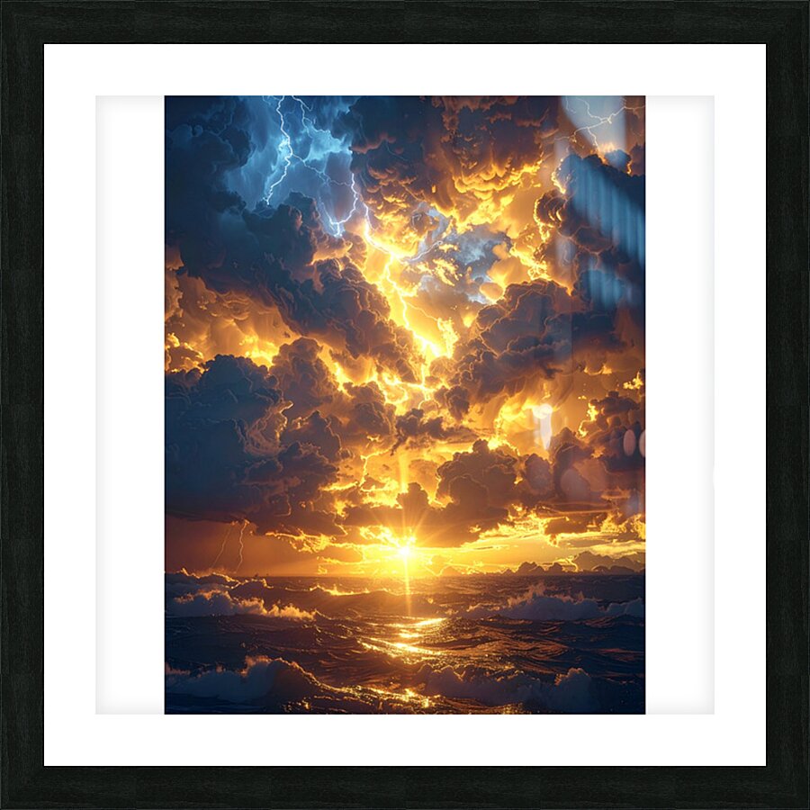 Tempest’s Dawn Picture Frame print