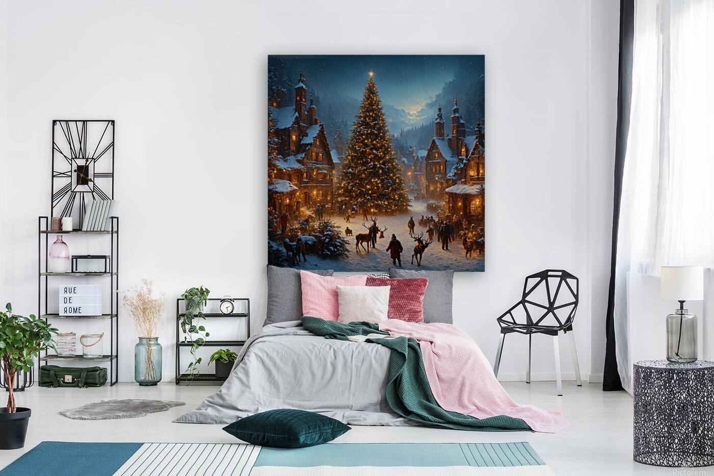 Enchanted Winter Hamlet Reproduction