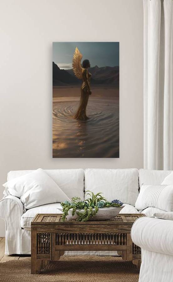 Golden Seraph of the Sands by Ramy elsayed osheba