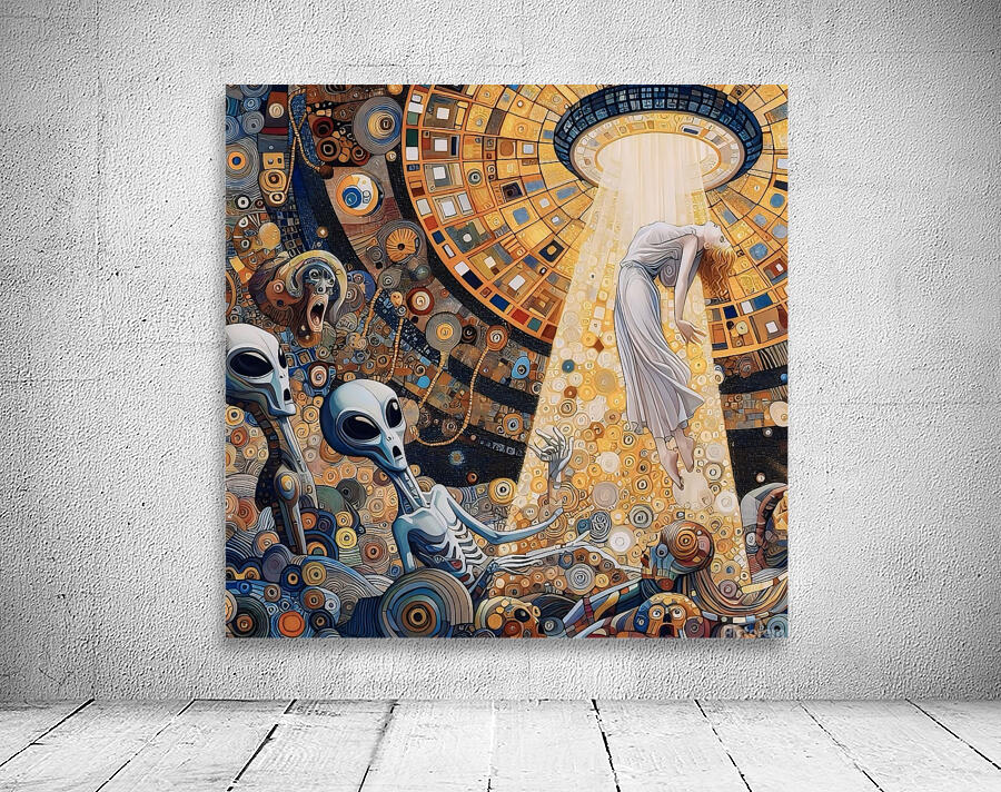 Klimt Abduction Wall Preview