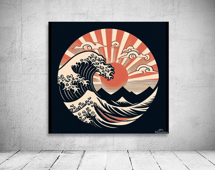 Sunset in Japan  Wall Preview