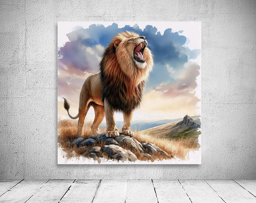 Roaring Lion Wall Preview