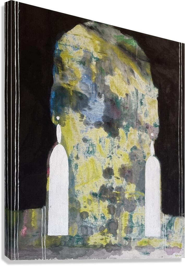Thebijouteriein Black Canvas Print
