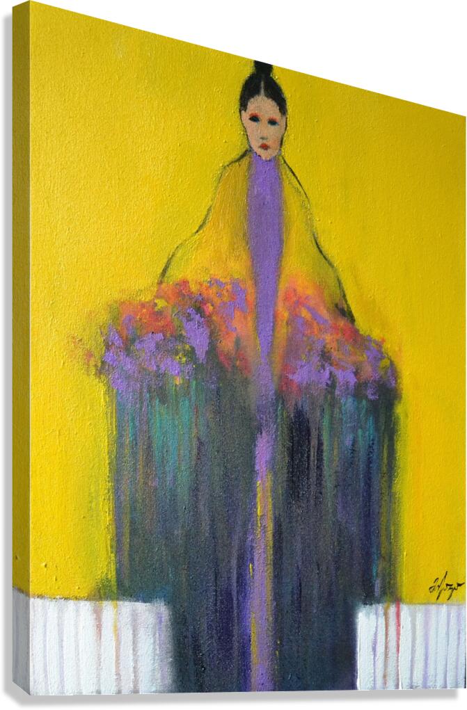 Contemporary abstract art  13 Canvas Print