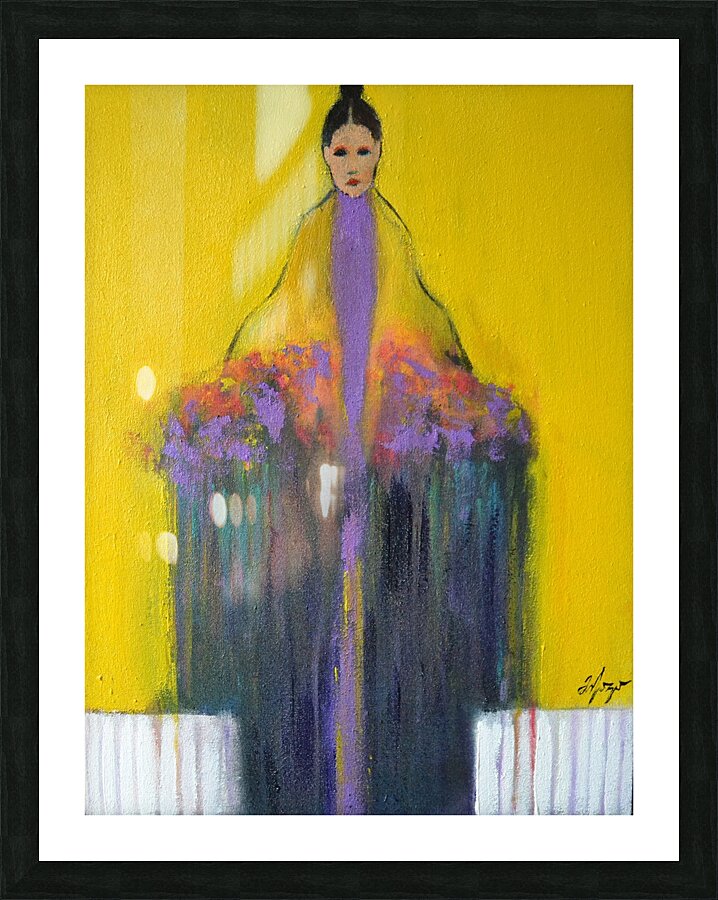 Contemporary abstract art  13 Picture Frame print