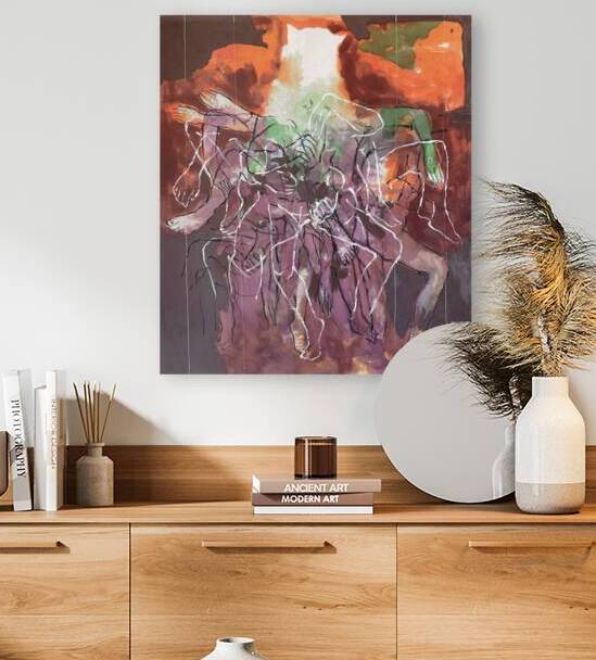 Contemporary abstract art  1 by Gela Mikava