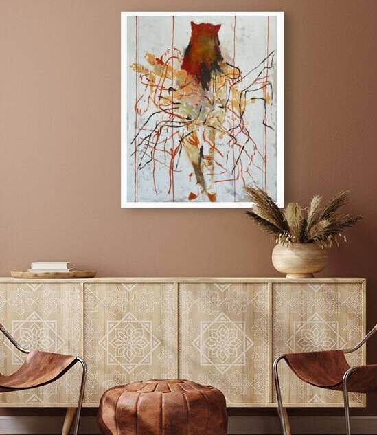 Contemporary abstract art  3 by Gela Mikava