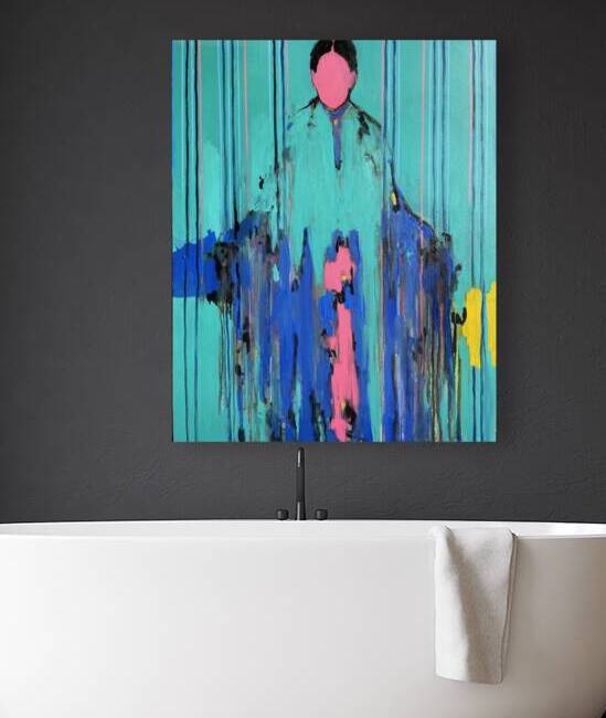 Contemporary abstract art  3 by Gela Mikava
