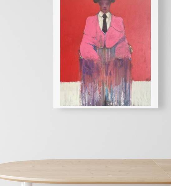Contemporary abstract art  4 by Gela Mikava