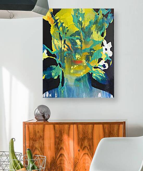 Contemporary abstract art  6 by Gela Mikava