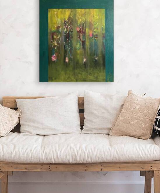 Contemporary abstract art  4 by Gela Mikava
